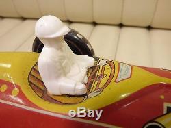 1930s MARX Racer 12 Tin Toy Wind Up Indy Car 17 Long