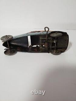 1930s Rico Spanish Tin Coupe wind up Car! Still Works