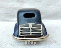 1930s Vintage Rare TN Trademark Kosuge Sedan Car Litho Windup Tin Toy Japan 8.6