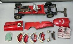 1936 Marklin 1101 1007 Pre-War Tin Toy Construction Kit Racing Car Toy Wind Up