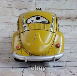 1938 Decorative Hand Made 112 Scale Yellow Color Taxi Cab Car Automobile Toy