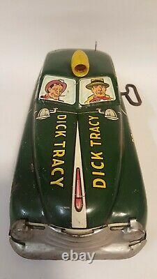 1940's Dick Tracy Wind Up Car