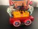 1940's Wyandotte Tin Windup Toy Hoky Poky Circus Clown Hand Car & Original Box
