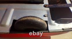 1940s/1950s Louis Marx Toys Tin Litho Fire Dept Chief Car Wind Up with Key/Runs