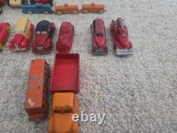 1945-1960's Marx & Manoil Sun Rubber Tootsie Toy Cars Lot of 24
