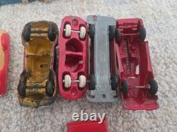 1945-1960's Marx & Manoil Sun Rubber Tootsie Toy Cars Lot of 24