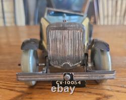 1947 Chad Valley Ubilda Tin Metal Touring Car Toy