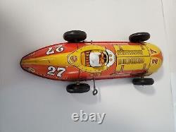 1950 Marx #27 Racer Very good condition wind up tin litho car