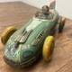 1950'S ORIGINAL YONEZAWA ATOM #153 FRICTION RACER TIN CAR MADE IN JAPAN Space