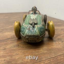 1950'S ORIGINAL YONEZAWA ATOM #153 FRICTION RACER TIN CAR MADE IN JAPAN Space