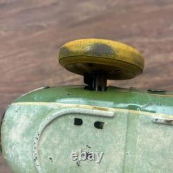 1950'S ORIGINAL YONEZAWA ATOM #153 FRICTION RACER TIN CAR MADE IN JAPAN Space