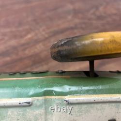 1950'S ORIGINAL YONEZAWA ATOM #153 FRICTION RACER TIN CAR MADE IN JAPAN Space