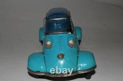 1950's Bandai Messerschmitt Tiger Tin Friction Car, Original
