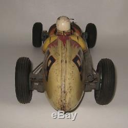 1950's Japan Yonezawa Indianapolis Champion's Racer No 98 Friction 18 Toy Car