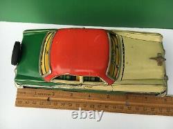 1950's NASH RAMBLER Tri-Color Tin Friction 8 CAR Lithographed Kusama Toy- Japan