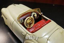 1950's Schuco Combinato 4003 Tin Wind-Up Car withKey and original box