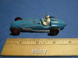 1950's Vintage Dinky Toys No. 230 Talbot-Lago Racing Car, Rare Red Tires