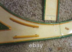 1950's Vintage TIPPCO US Zone Germany TIN TOY WINDUP RACE CARS SET withTRACK