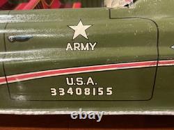 1950's Vintage Tin / Pressed Steel US Army Command Car