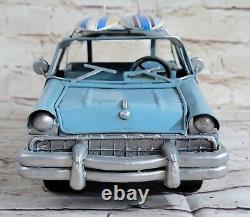 1950s 1 Pickup Truck Nomad Car Race Metal Carousel Blue Color Decor SALE