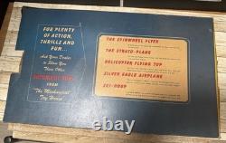 1950s Auto Speedway Magic by The Automatic Toy Co. W Original Box & 2 Cars