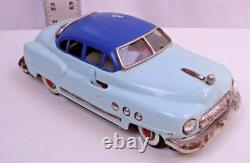 1950s BUICK ELECTROMOBILE CAR TIN BATTERY TOY BY M OF JAPAN IN LIGHT BLUE