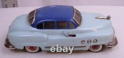 1950s BUICK ELECTROMOBILE CAR TIN BATTERY TOY BY M OF JAPAN IN LIGHT BLUE