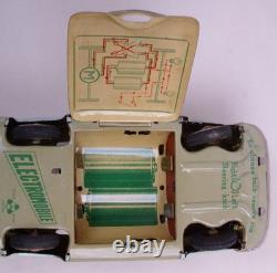 1950s BUICK ELECTROMOBILE CAR TIN BATTERY TOY BY M OF JAPAN IN LIGHT BLUE