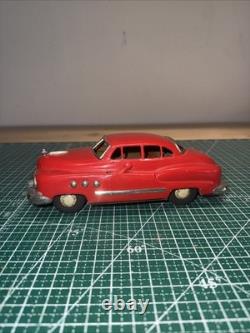 1950s Electromobile Red Orion Saloon Vintage Pressed Steel Tin Plate Car Japan