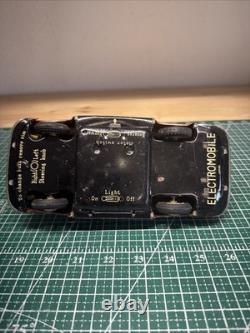 1950s Electromobile Red Orion Saloon Vintage Pressed Steel Tin Plate Car Japan
