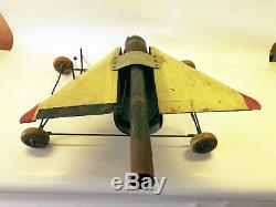 1950s FLYING WING PULSE JET TETHER PLANE car cox mccoy dooling boat tin germany