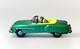 1950s Japan Tin Litho Packard 2 Door Convertible Friction Toy with Driver 8 works
