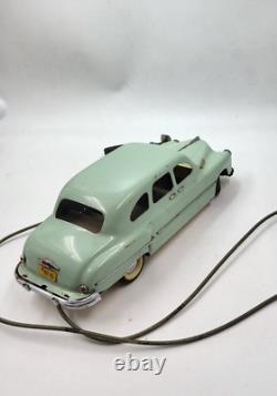 1950s Vintage Soviet Russian Tin Toy ZIM GAZ- 20 Car Crank Remote Control