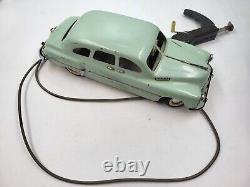 1950s Vintage Soviet Russian Tin Toy ZIM GAZ- 20 Car Crank Remote Control