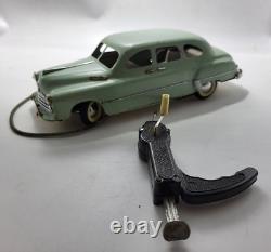 1950s Vintage Soviet Russian Tin Toy ZIM GAZ- 20 Car Crank Remote Control