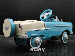 1955 Chevy Pedal Car Rare BelAir Hot Rod Vintage Sport Metal Midget Model Sale