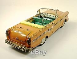 1955 Ford Convertible 12 Japanese Tin Car by Bandai NR