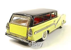 1956 Ford Station Wagon Japanese Tin Car by TN NR