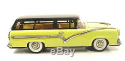 1956 Ford Station Wagon Japanese Tin Car by TN NR