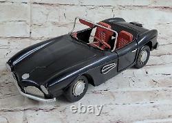 1957 507 Black Metallic with Red Interior 1/12 Diecast Model Car Office Deco