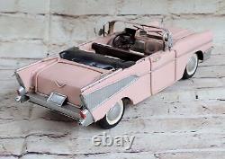 1957 57 Chevy Nomad Car Convertible Automobile Belair 110 Carousel Pink Sale