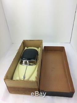 1958 Tin Litho Marusan Cadillac Battery Operated Tin Toy Car Original Box Japan