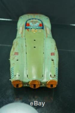 1958 Yonezawa 58 Atom Jet Racer Race Car Body Toy Part Large Tin Friction Space