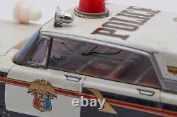 1959-61 Plymouth Fury Police Car- Siren-tin Toys Please Read Description