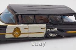 1959-61 Plymouth Fury Police Car- Siren-tin Toys Please Read Description