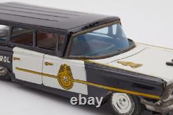 1959-61 Plymouth Fury Police Car- Siren-tin Toys Please Read Description