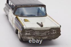 1959-61 Plymouth Fury Police Car- Siren-tin Toys Please Read Description