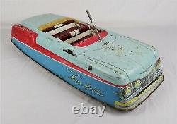 1959 Marx Electric Powered Marx Mobile Sportster Ride on Tin Toy Car Repair