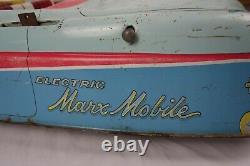 1959 Marx Electric Powered Marx Mobile Sportster Ride on Tin Toy Car Repair