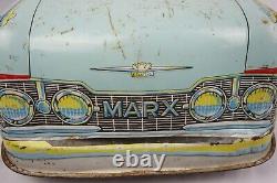 1959 Marx Electric Powered Marx Mobile Sportster Ride on Tin Toy Car Repair